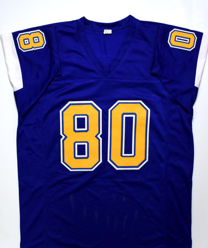 Kellen Winslow Autographed Dark Blue Pro Style Jersey w/ HOF - Beckett W Holo