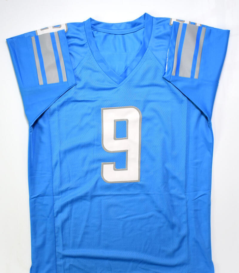 Jameson Williams Autographed Blue Pro Style Jersey- Beckett W Hologram *Black