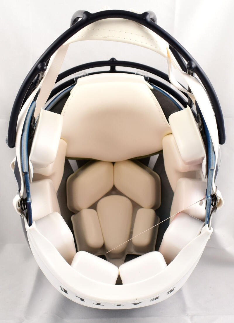 Kenneth Walker III Signed Seattle Seahawks F/S Speed Authentic Helmet- BA W Holo