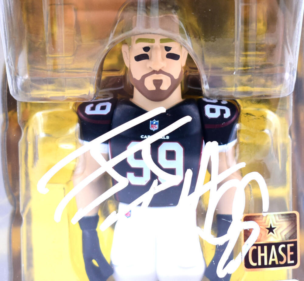 JJ Watt Autographed Arizona Cardinals Funko 5" Vinyl Gold - Beckett W Hologram