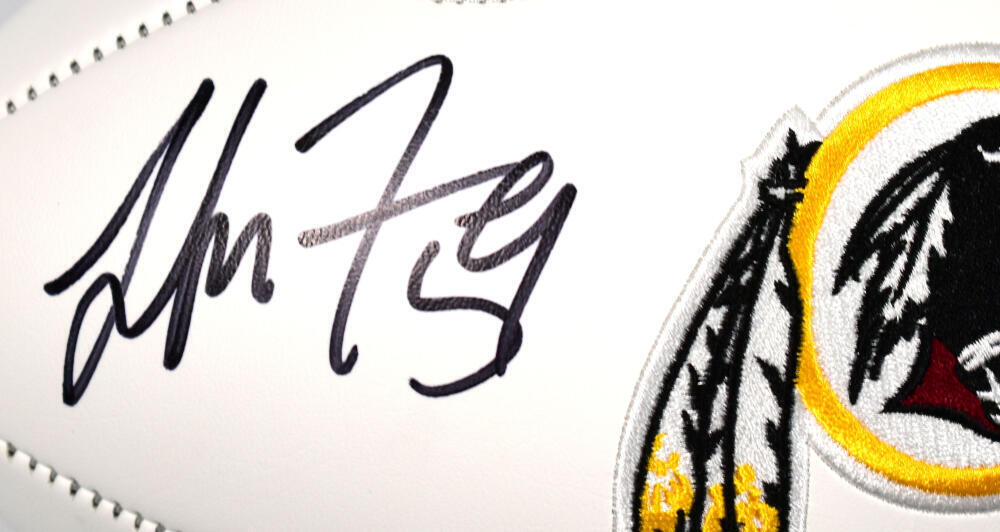 London Fletcher Autographed Washington Logo Football - Beckett W Hologram *Black