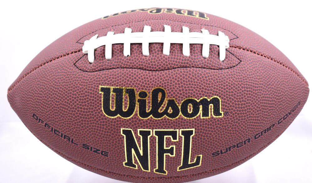 Kurt Warner Autographed Wilson Super Grip Football - Beckett W Hologram *Silver