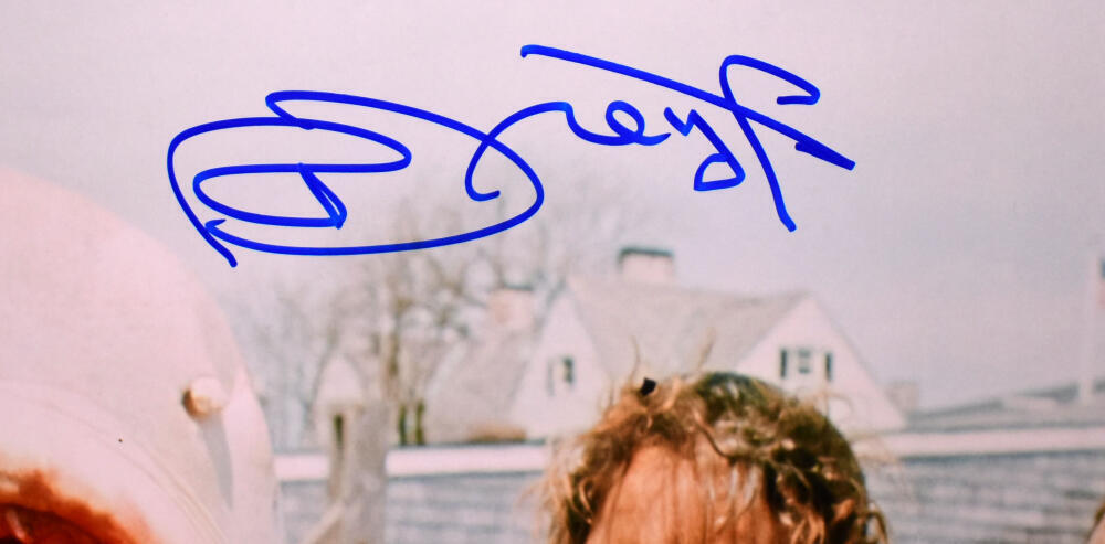 Richard Dreyfuss Autographed Jaws 16x20 Shark Photo - JSA *Blue