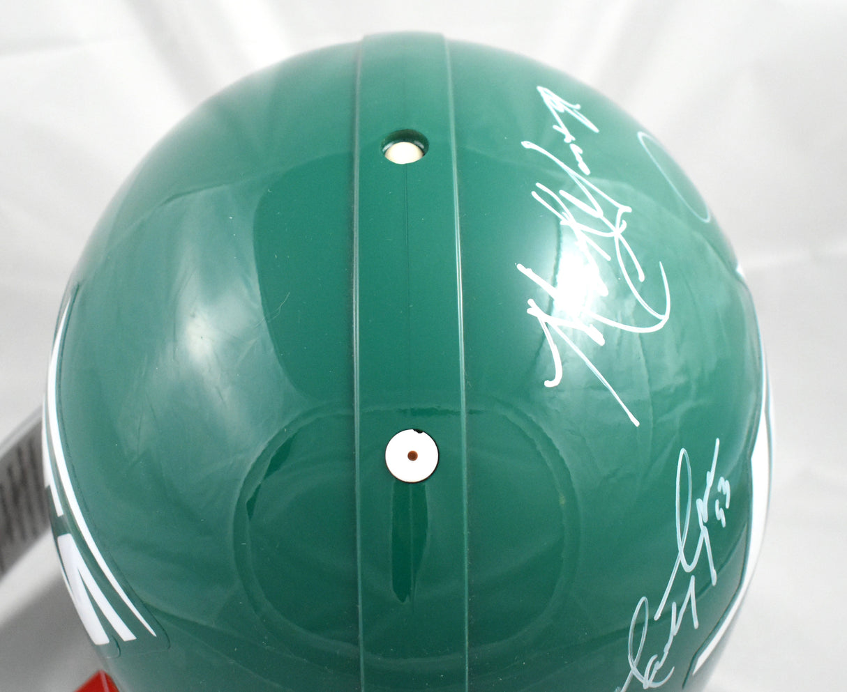 Sack Exchange Autographed New York Jets F/S Authentic Helmet - JSA W