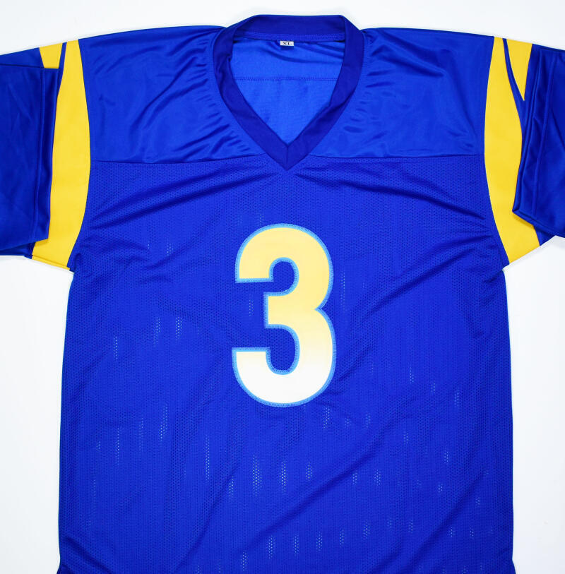 Cam Akers Autographed Blue Pro Style Jersey-Beckett W Hologram *Black