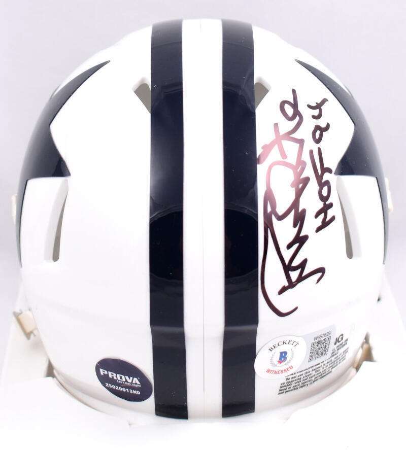 Randy White Signed Dallas Cowboys 60-63 Speed Mini Helmet w/HOF-Beckett W Holo