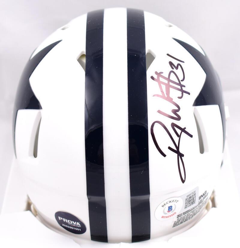 Roy Williams Autographed Dallas Cowboys 60-63 Speed Mini Helmet-Beckett W Holo