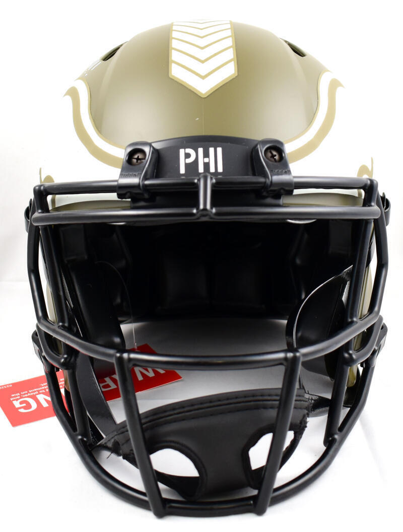 Brian Dawkins Signed Eagles F/S STS Speed Authentic Helmet w/2 Insc.- Beckett W