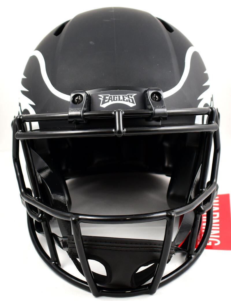 Brian Dawkins Signed Eagles F/S Eclipse Speed Authentic Helmet- Beckett W Holo