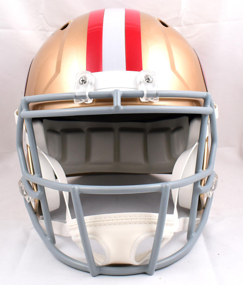 Jerry Rice Autographed San Francisco 49ers F/S 64-95 Speed Helmet - Fanatics