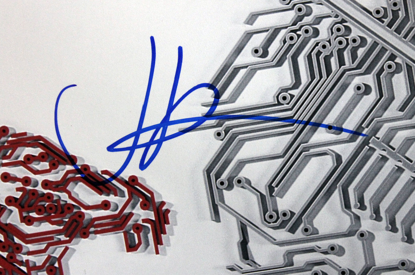 J.J. Abrams, Jimmi Simpson Westworld Authentic Signed 12x18 Photo BAS #C37521