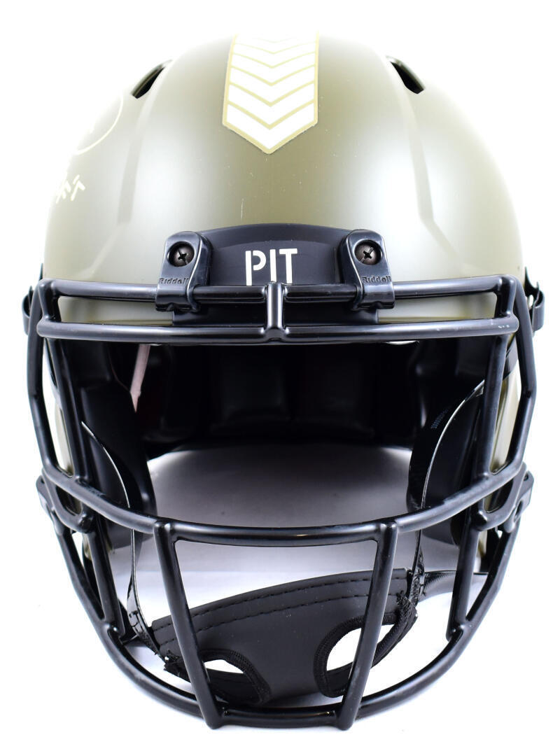 Jerome Bettis Signed Steelers F/S STS Speed Authentic Helmet w/HOF-BeckettW Holo