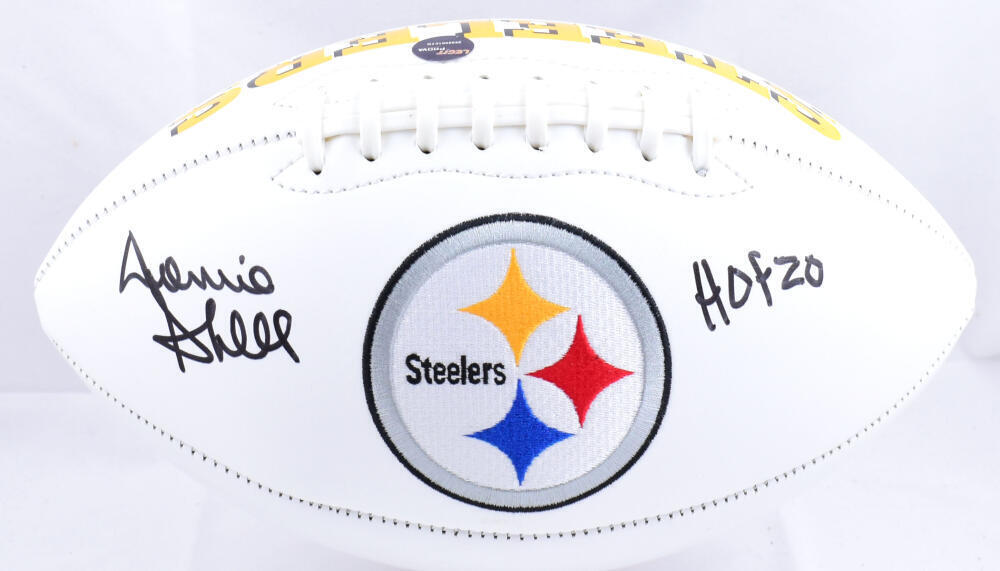 Donnie Shell Autographed Pittsburgh Steelers Logo Football w/HOF- Beckett W Holo