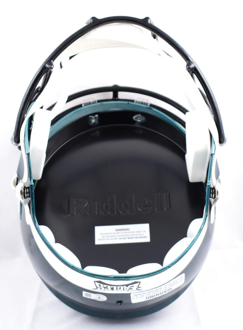 Ron Jaworski Autographed Philadelphia Eagles F/S Speed Helmet- Beckett W Holo