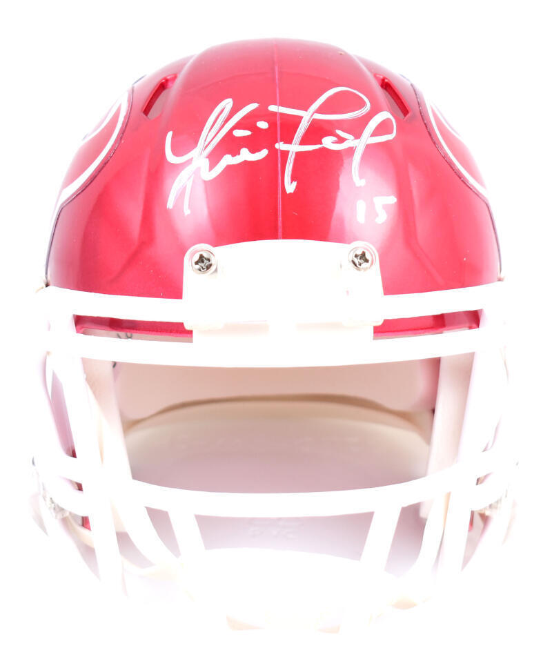 Ka'imi Fairbairn Autographed Houston Texans Flash Speed Mini Helmet- Beckett W