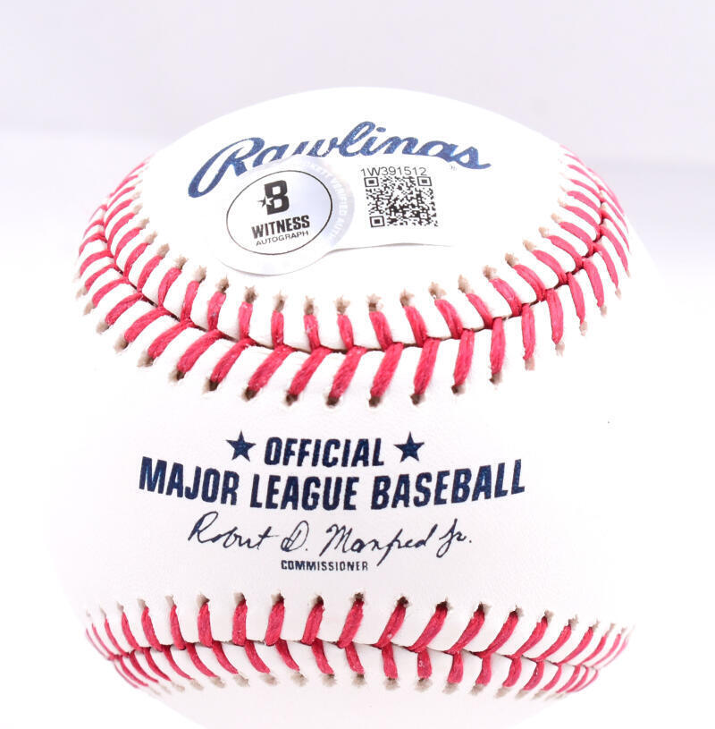 Bernie Williams Signed Rawlings OML Baseball w/ 4 Inscriptions - Beckett W Holo