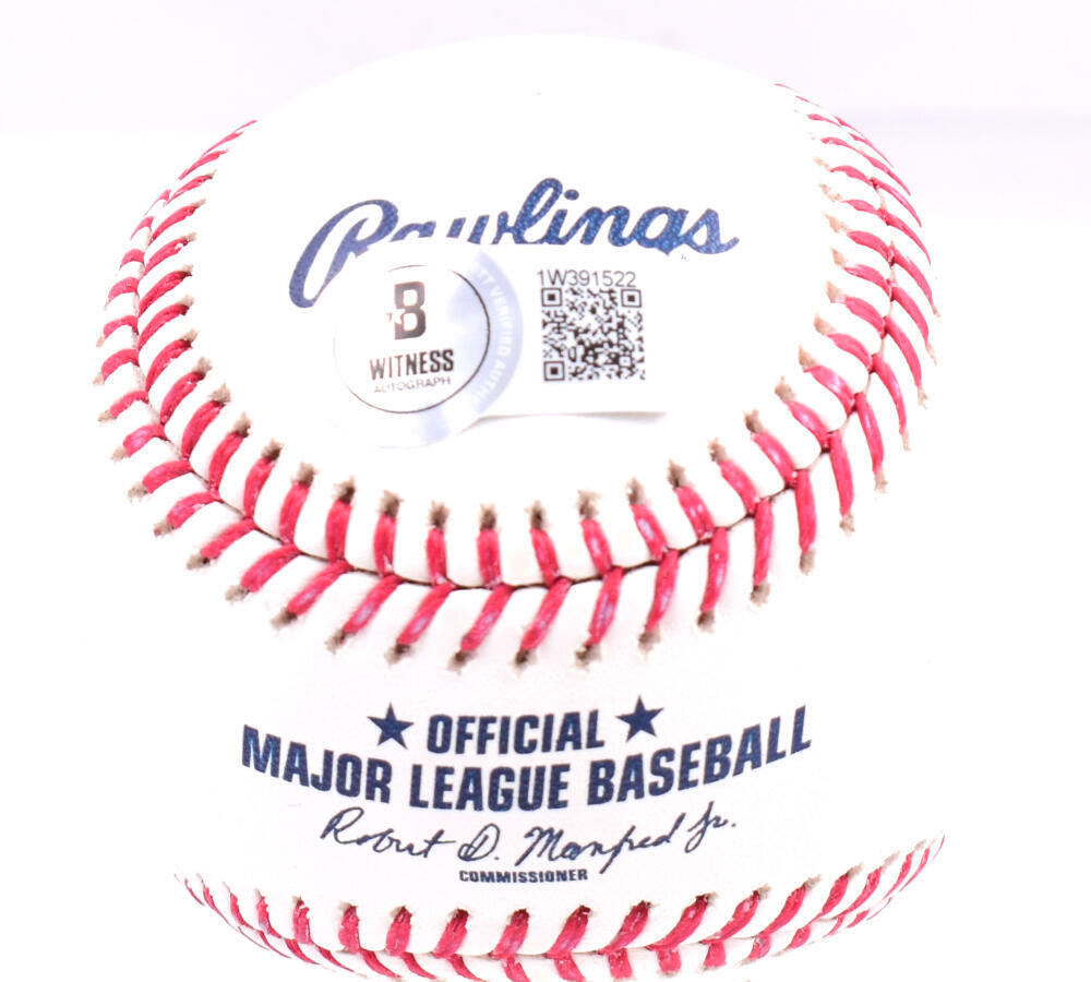 Willie Randolph Autographed Rawlings OML Baseball - Beckett W Hologram *Blue