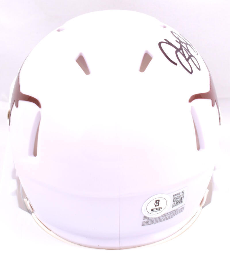 Jordan Shipley Autographed Texas Longhorns Speed Mini Helmet-Beckett W Hologram