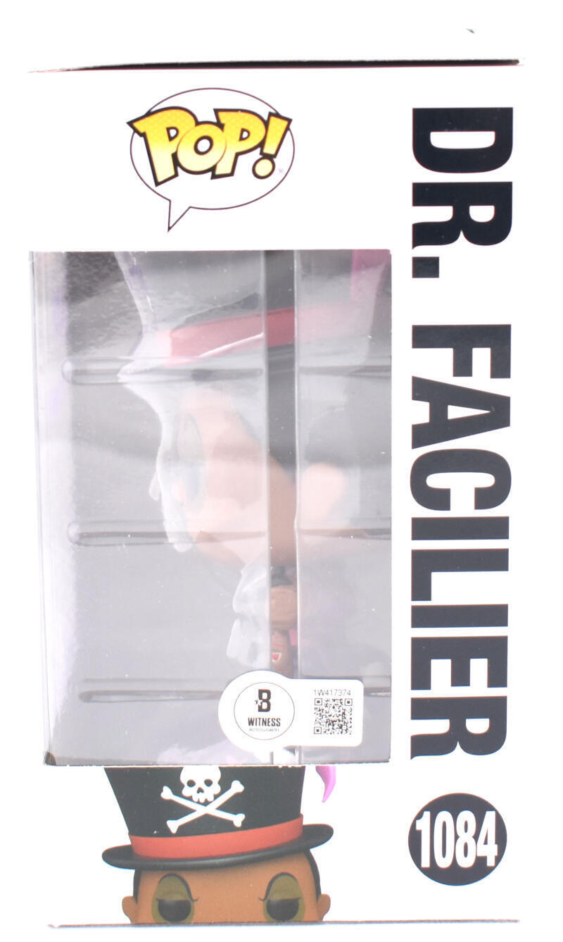 Keith David Autographed Dr. Facilier Funko Pop Figurine #1084 - Beckett W Holo