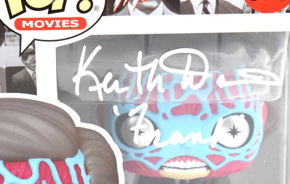 Keith David Signed They Live Funko Pop Figurine #975 w/ Frank - Beckett W Holo