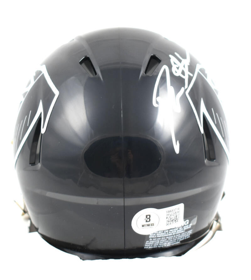 Deion Sanders Autographed Atlanta Falcons 90-92 Speed Mini Helmet-Beckett W Holo