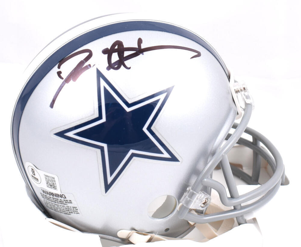 Deion Sanders Autographed Dallas Cowboys Mini Helmet-Beckett W Hologram *Black