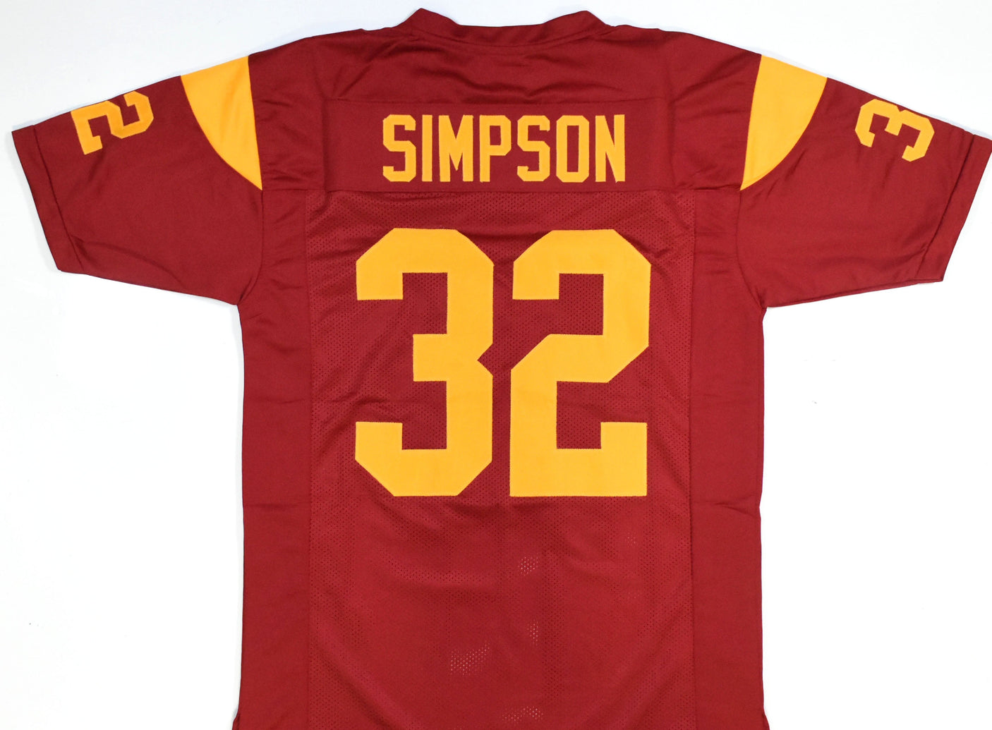 O.J. Simpson Unsigned USC College Style Jersey