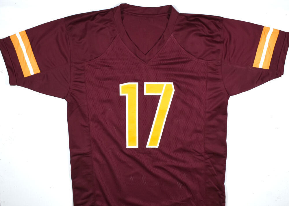 Terry McLaurin Autographed Maroon Pro Style Jersey-Beckett W Hologram *Black