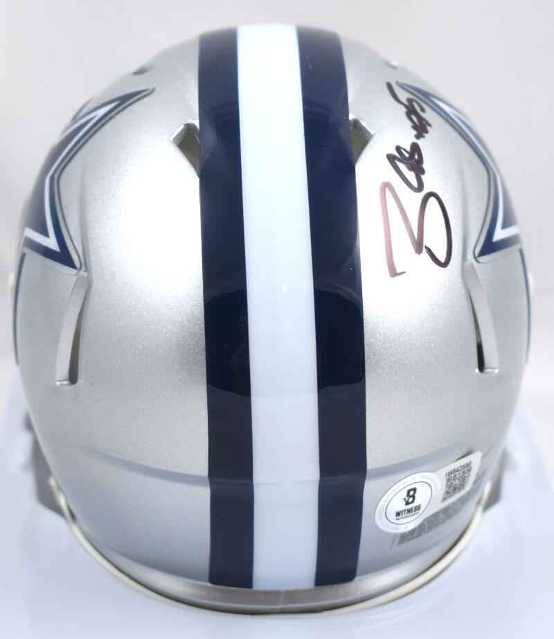 Tony Casillas Autographed Dallas Cowboys Speed Mini Helmet - Beckett W Hologram