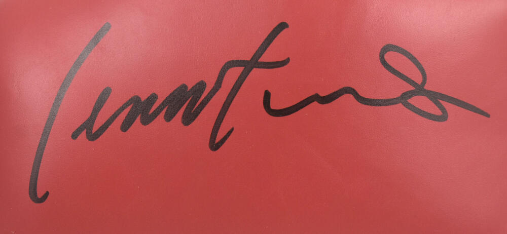 Lennox Lewis Autographed Red Everlast Boxing Glove *Right - Beckett W Hologram