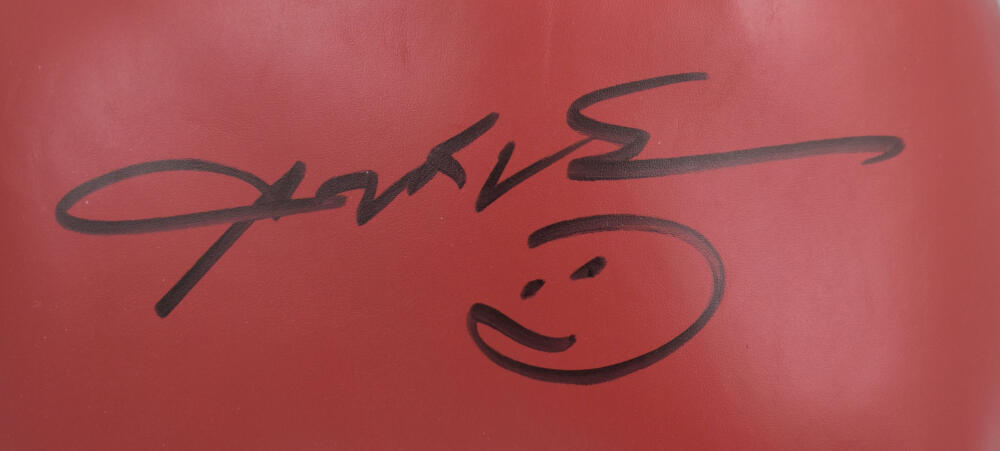 Sugar Ray Leonard Autographed Red Everlast Boxing Glove *Right - Beckett W Holo