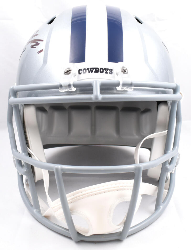 Micah Parsons Autographed Dallas Cowboys F/S Speed Helmet - Fanatics *Black