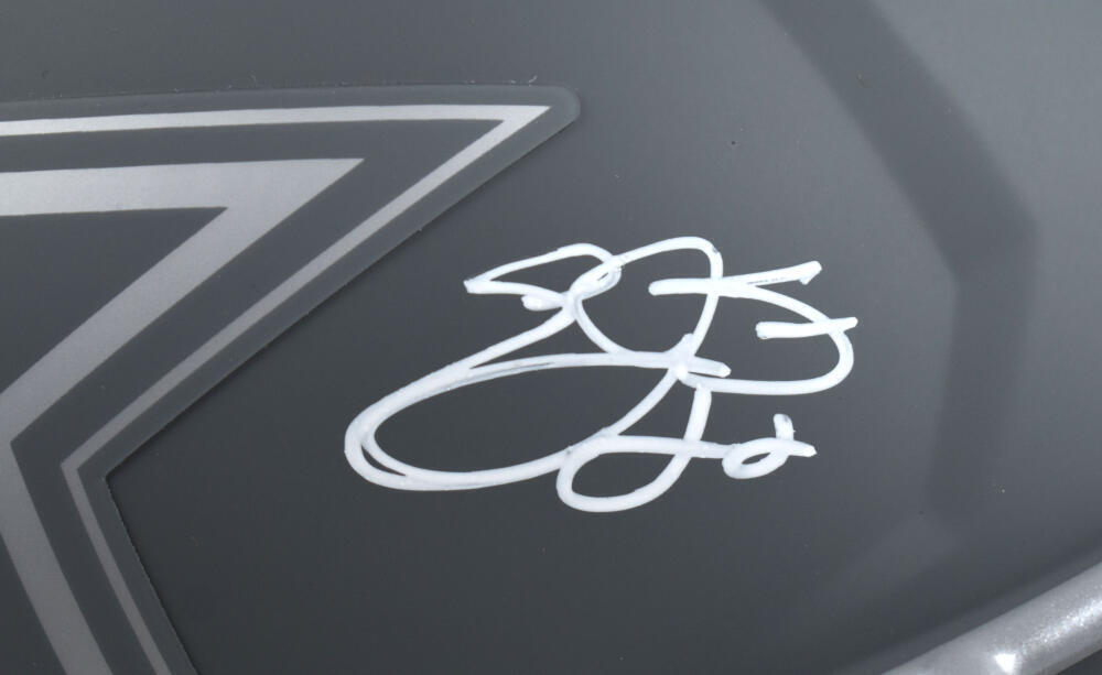 Emmitt Smith Autographed Cowboys F/S Slate Speed Authentic Helmet-Beckett W Holo