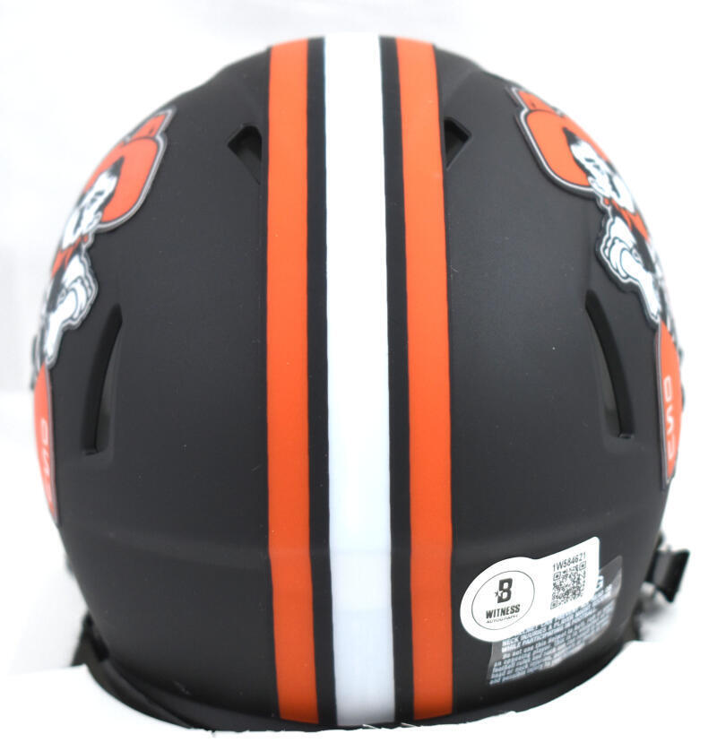 Ollie Gordon II Signed Oklahoma State Pistol Pete Speed Mini Helmet-BeckettWHolo