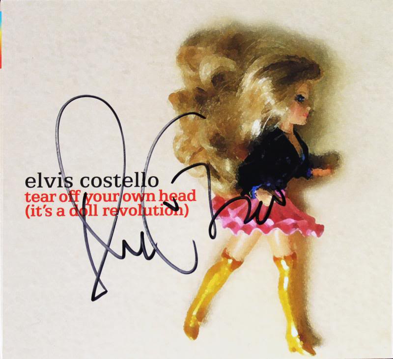 Elvis Costello Authentic Signed Autographed Cd Cover W/ Disc PSA/DNA #U78002