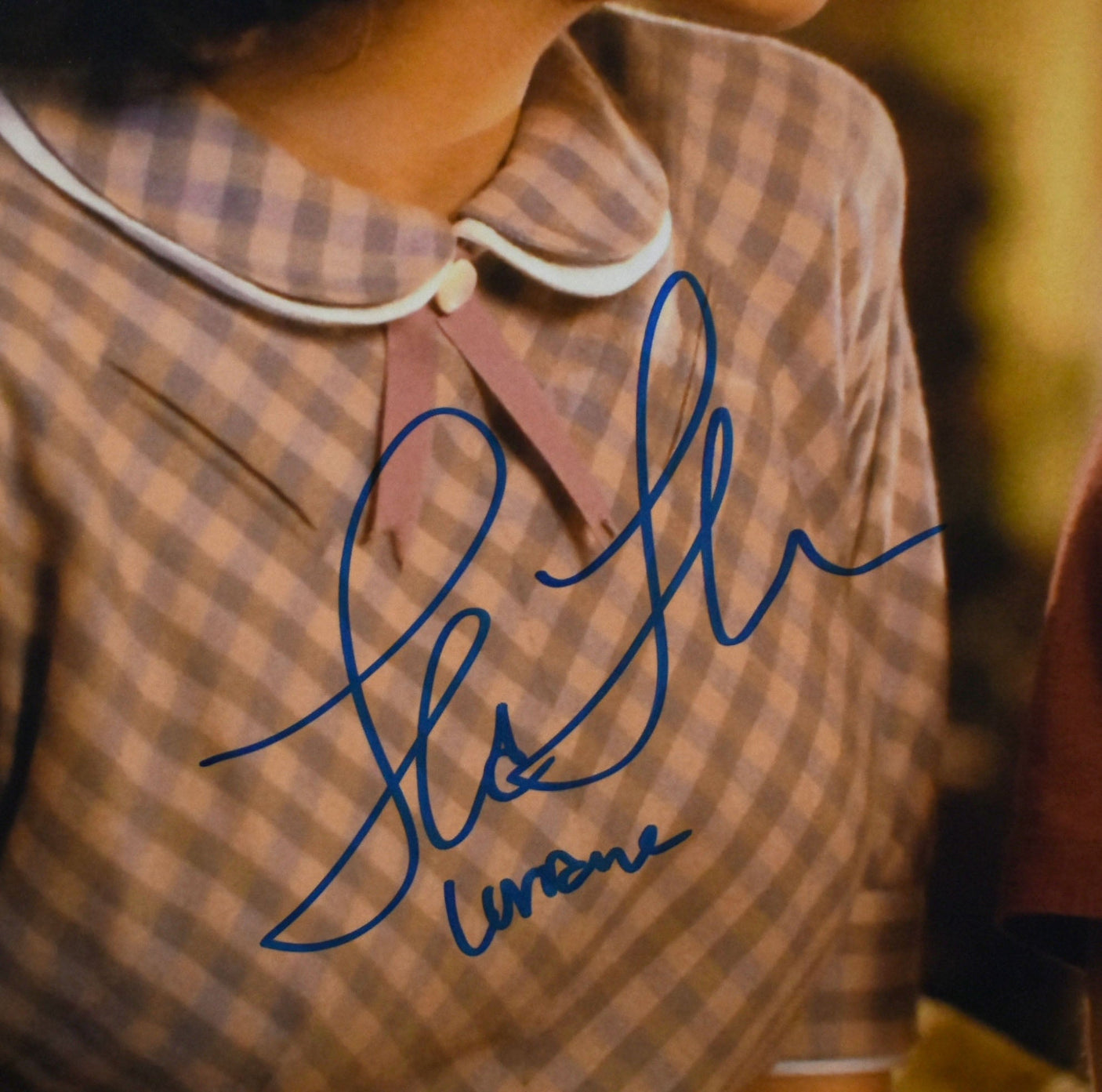 Michael J. Fox Lea Thompson Signed Back to the Future 16x20 Photo-Beckett W Holo