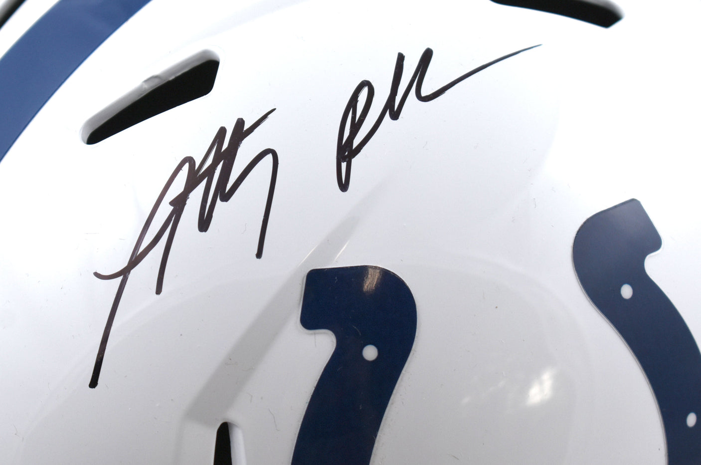 Anthony Richardson Autographed Indianapolis Colts F/S Speed Helmet - Fanatics