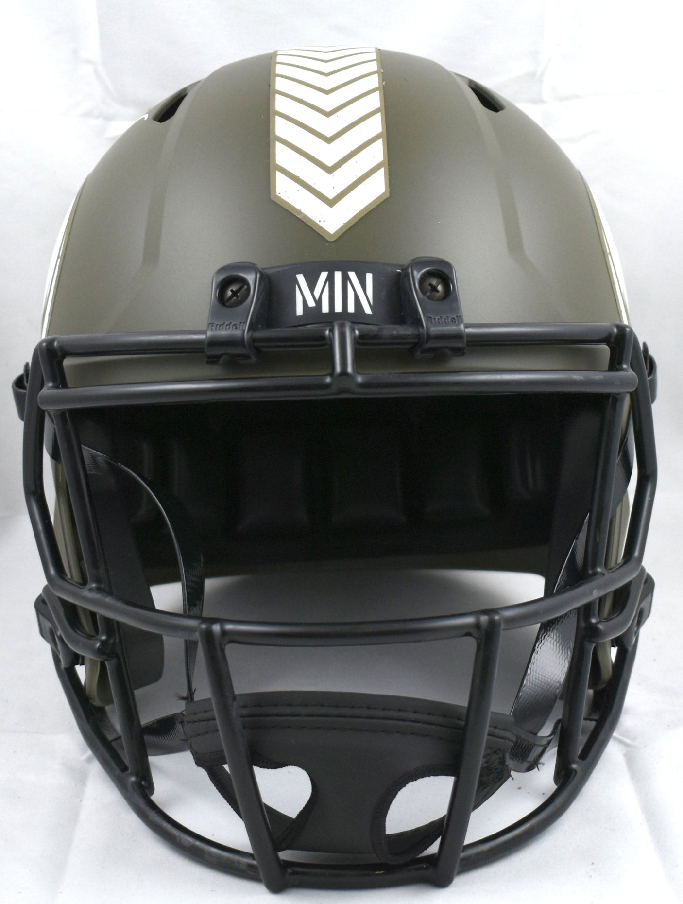 Justin Jefferson Signed Vikings F/S STS Speed Helmet - Beckett W