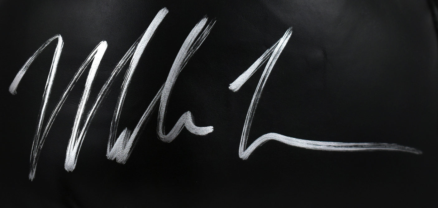 Mike Tyson Autographed Black Everlast Boxing Glove- Beckett W Hologram *Left