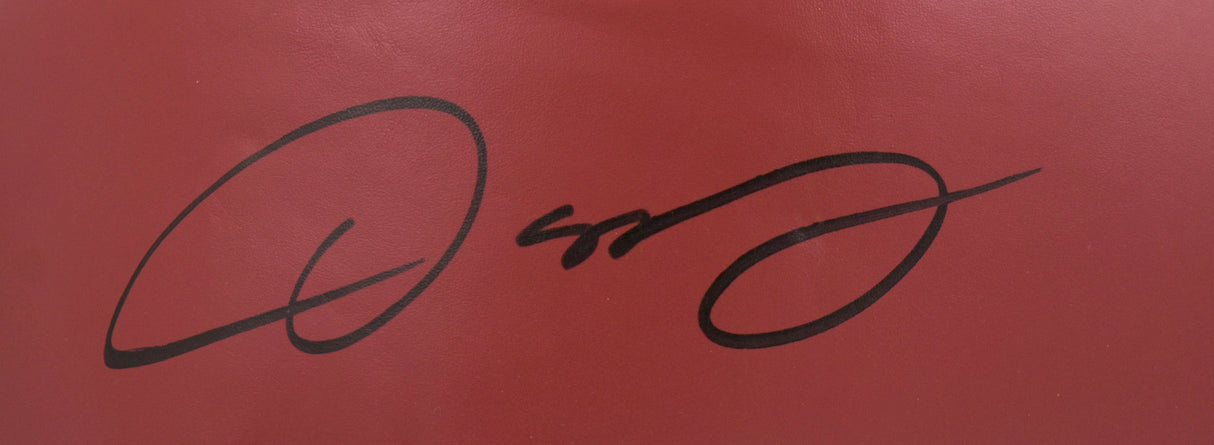 Oscar De La Hoya Autographed Red Everlast Boxing Glove- Beckett W Hologram *Left