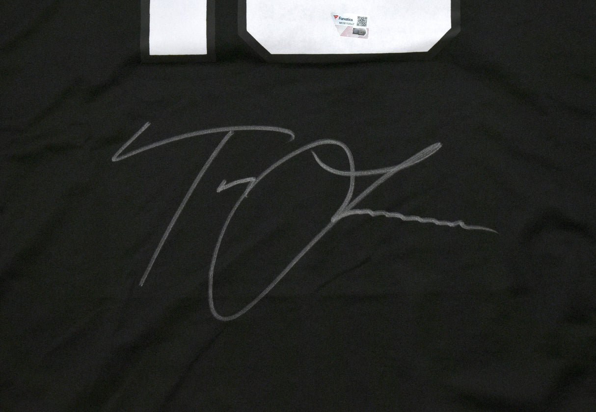 Trevor Lawrence Autographed Jacksonville Jaguars Black Game Jersey- Fanatics