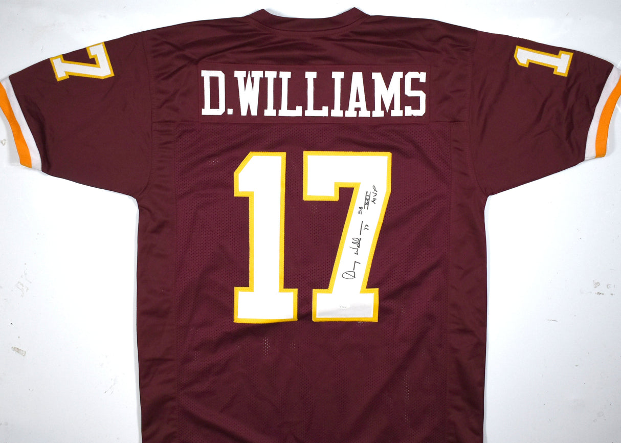 Doug Williams Autographed Maroon Pro Style Jersey w/SB MVP - JSA W *Black