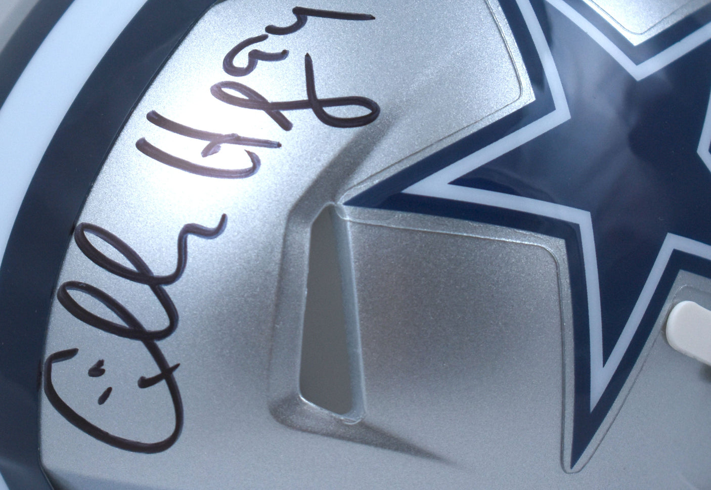 Charles Haley Autographed Dallas Cowboys Speed Mini Helmet - Beckett W Hologram