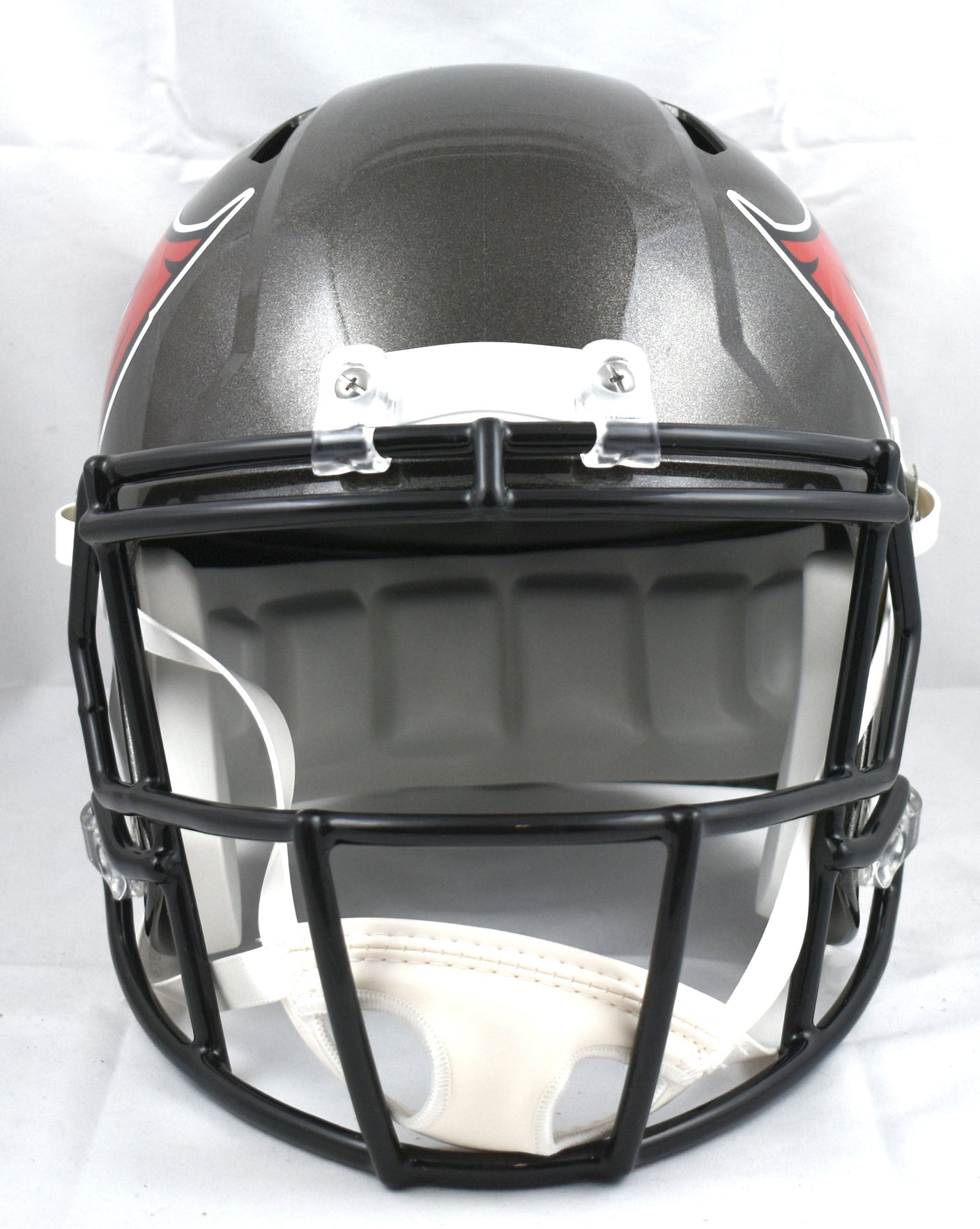 Mike Alstott Autographed Buccaneers F/S 97-13 Speed Helmet - Beckett W Hologram