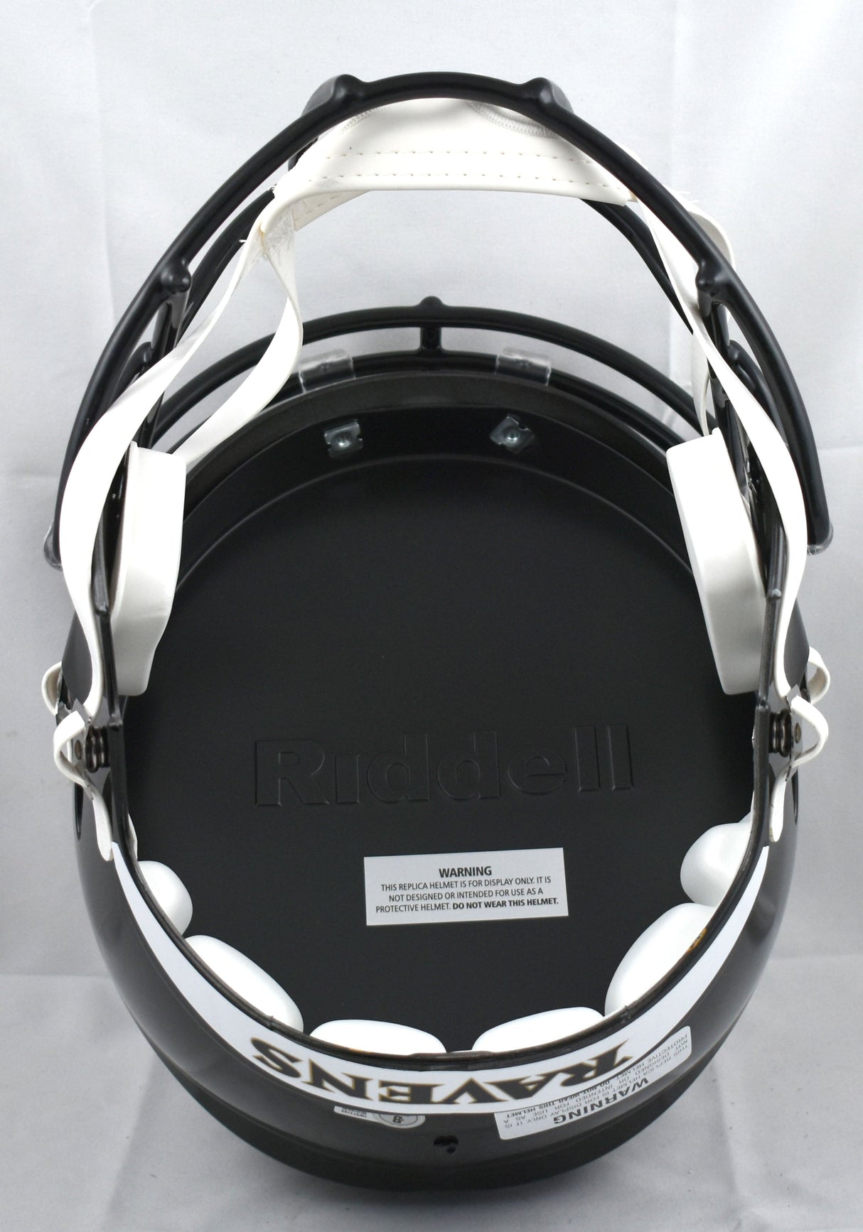 Ray Lewis Autographed Baltimore Ravens F/S Speed Helmet n/o - Beckett W Hologram