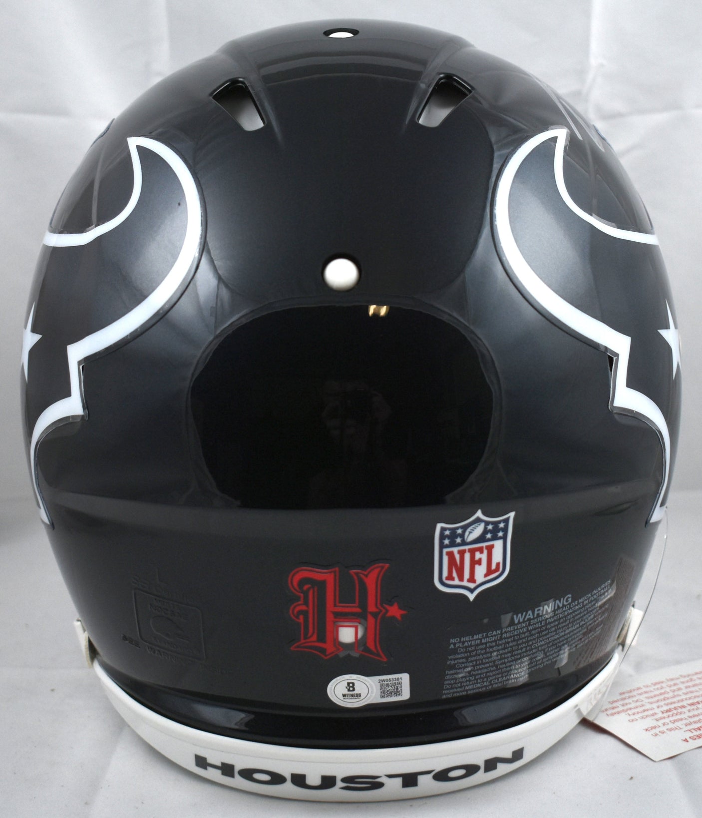 Stefon Diggs Signed Houston Texans F/S Speed Authentic Helmet - Beckett W Holo