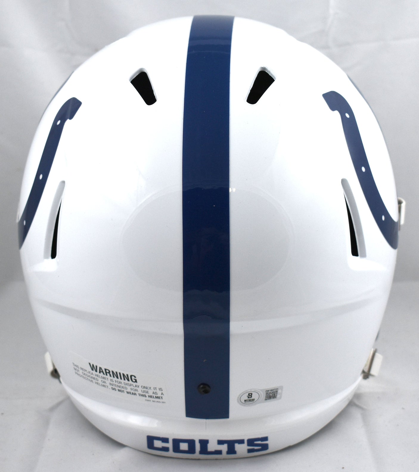 Edgerrin James Autographed Indianapolis Colts F/S Speed Helmet- Beckett W Holo