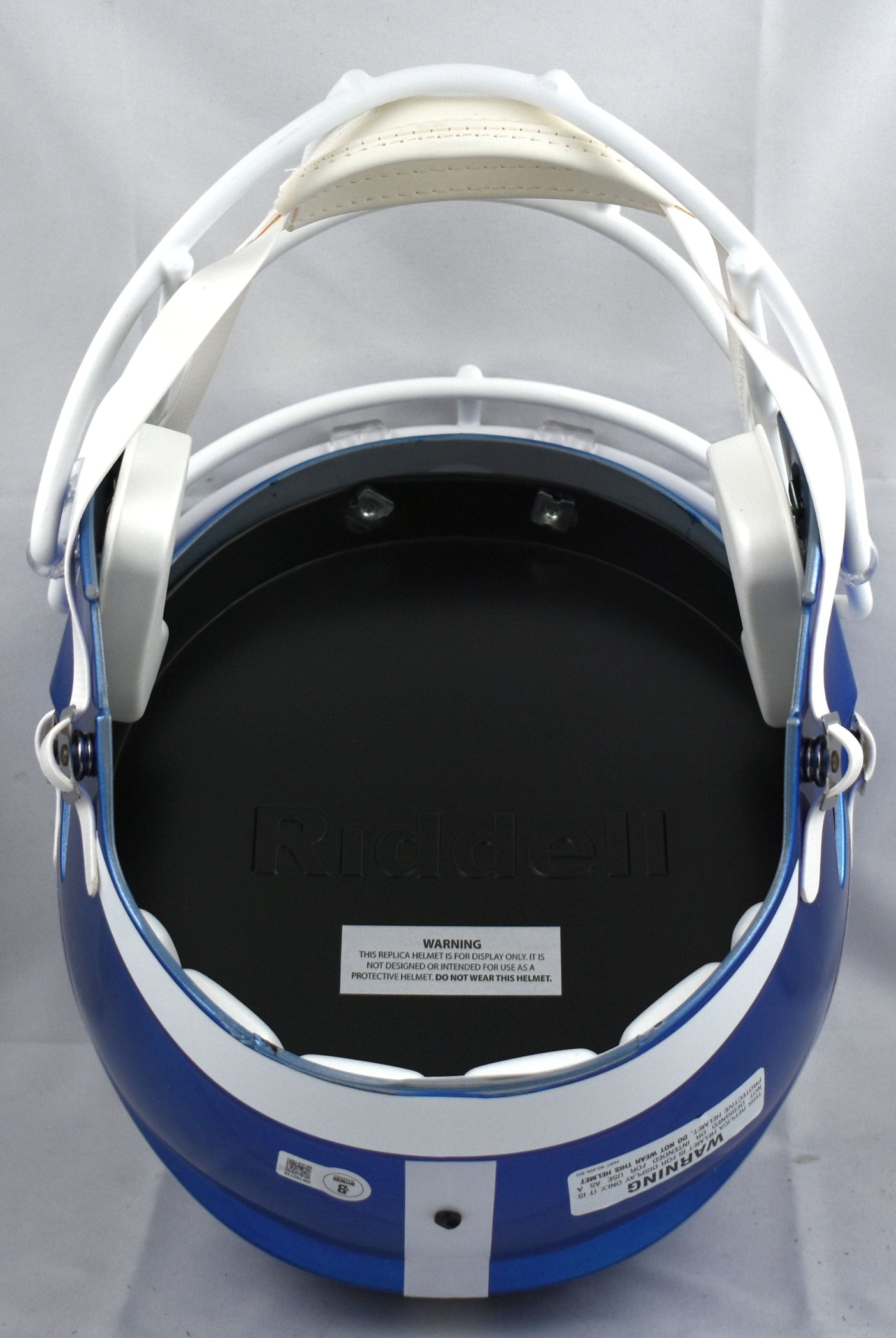 Edgerrin James Signed Indianapolis Colts F/S Flash Speed Helmet- Beckett W Holo