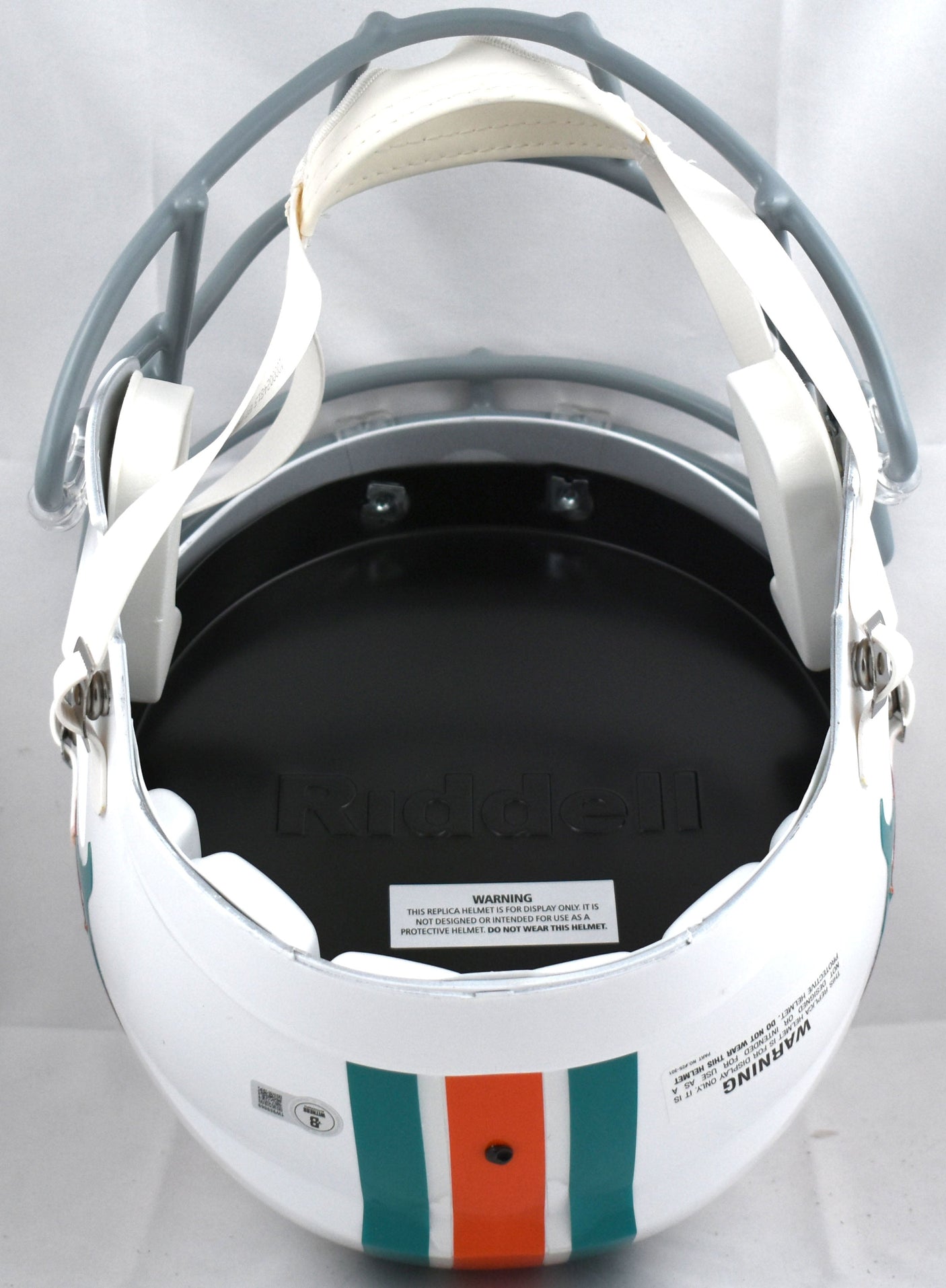 Larry Csonka Autographed Miami Dolphins F/S 1972 Speed Helmet - Beckett W Holo
