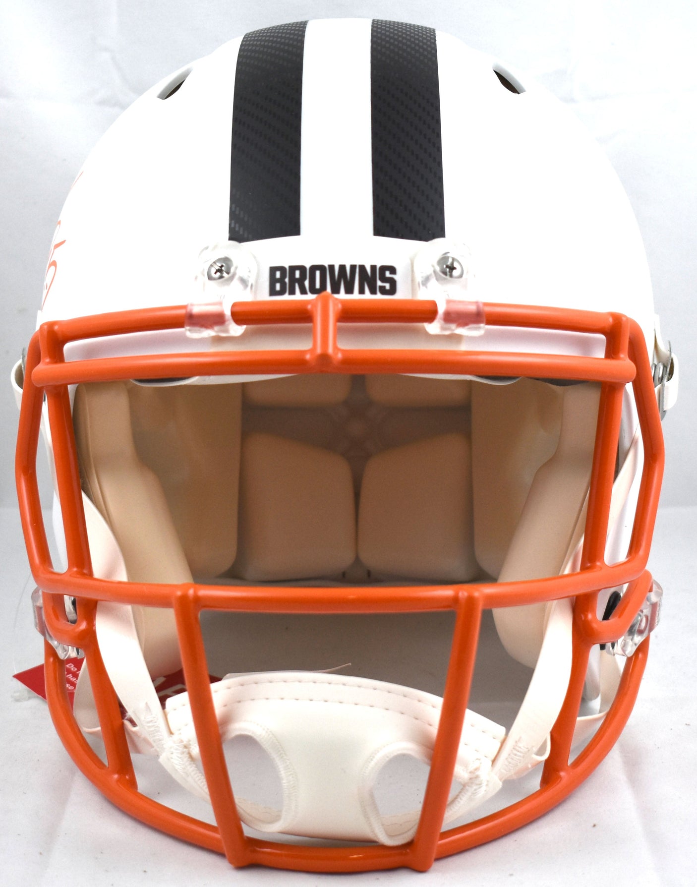 Myles Garrett Signed Browns F/S Flat White Speed Authentic Helmet-Beckett W Holo